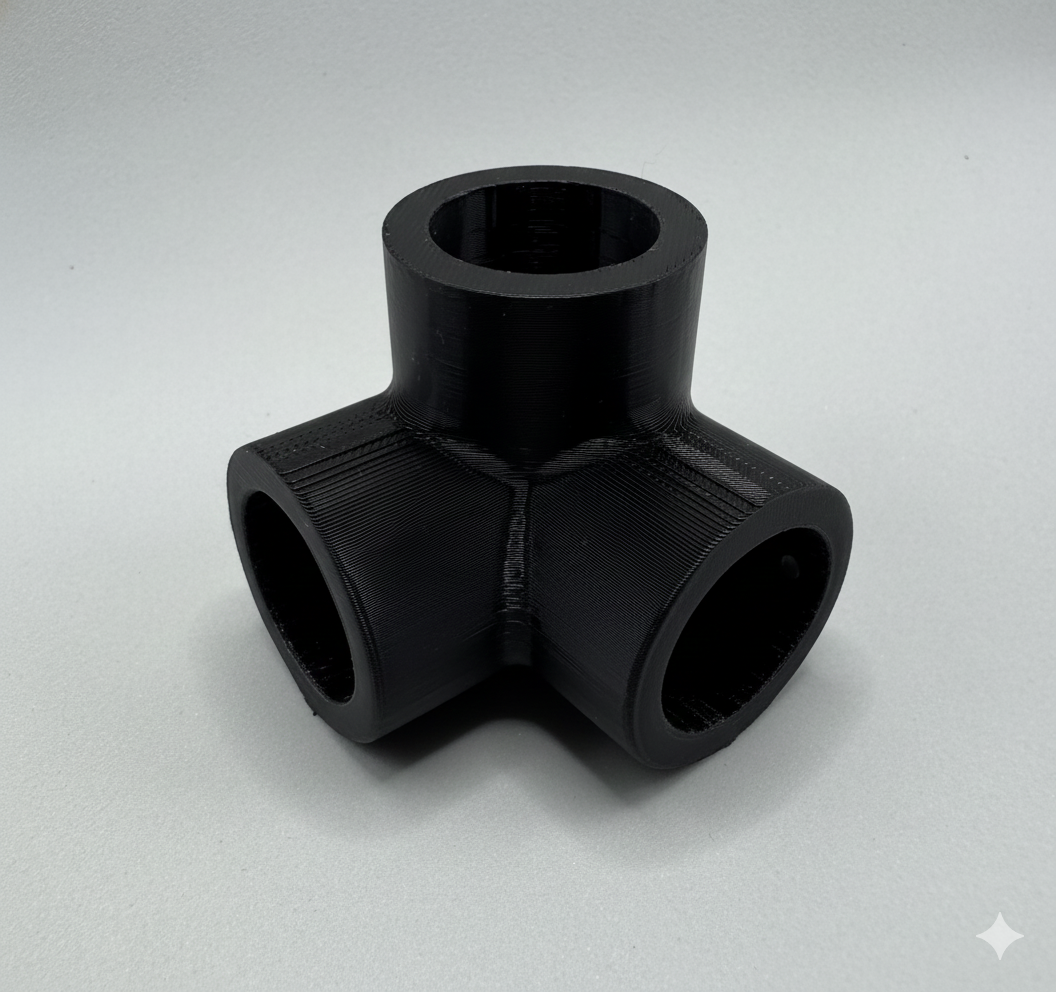 Cano 3 vias, 20mm e 25mm